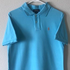 Polo Ralph Lauren blue polo shirt size L